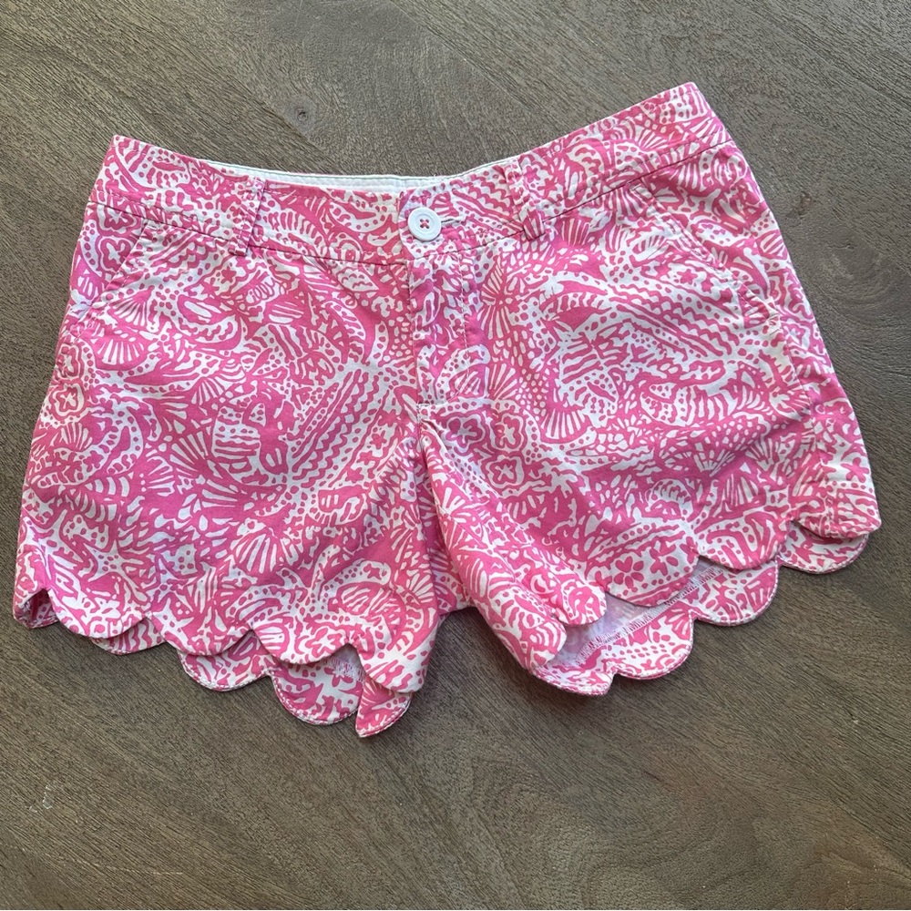 Lilly Pulitzer The Buttercup Short  Pink 0